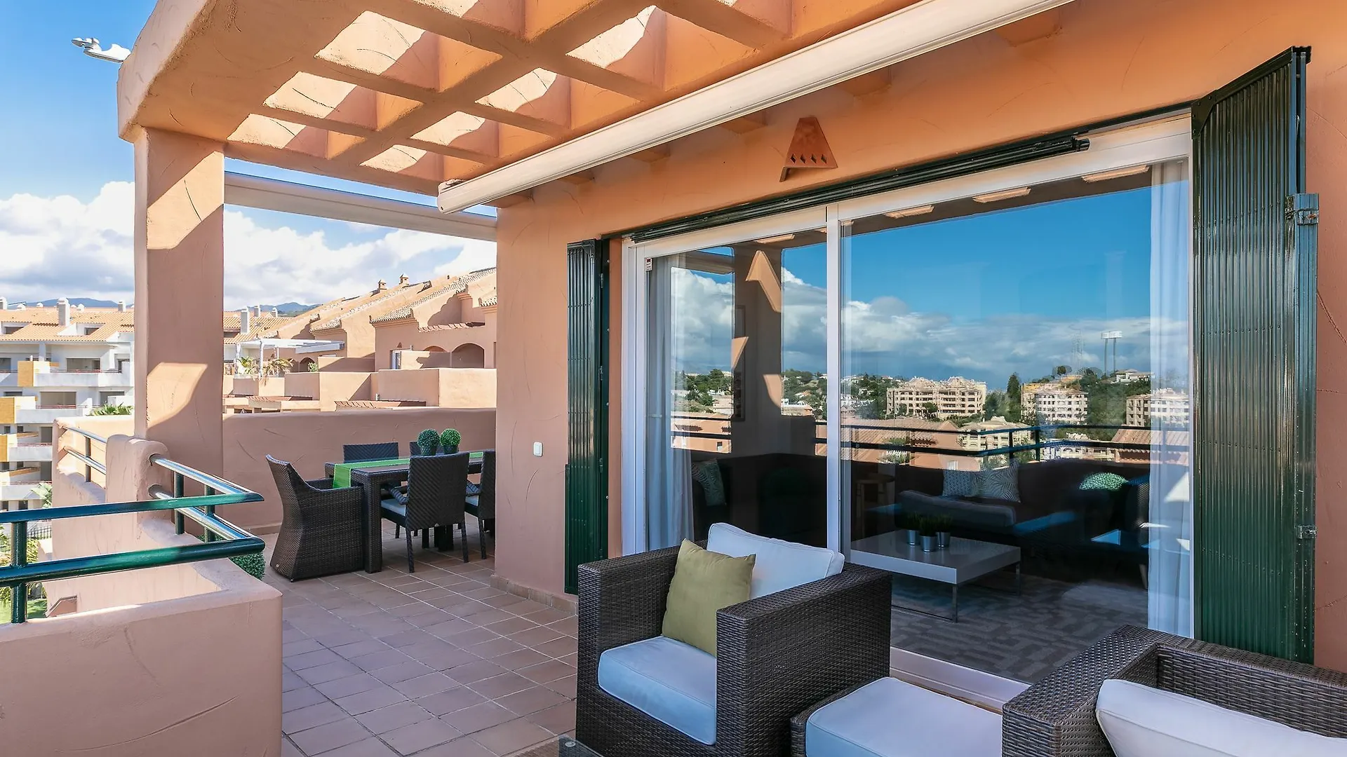 公寓 Elviria Marbella Luxury Penthouse Two Rooms Parking And Golf 西班牙